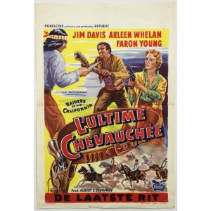 Movie poster raiders-of-old-california-bel