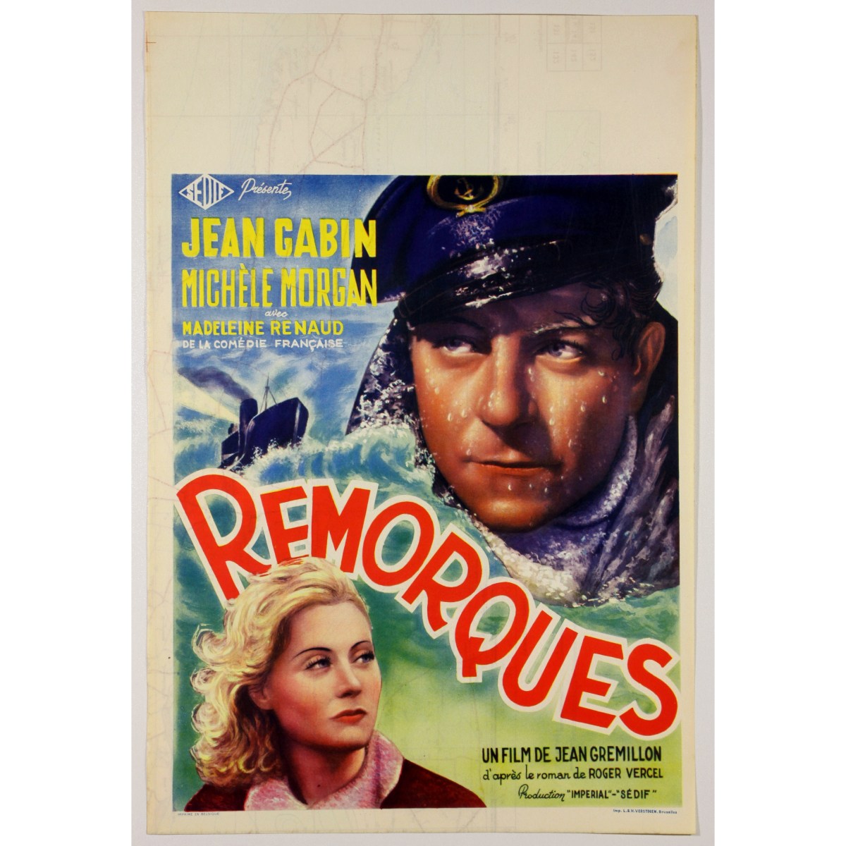 Movie poster remorques-bel