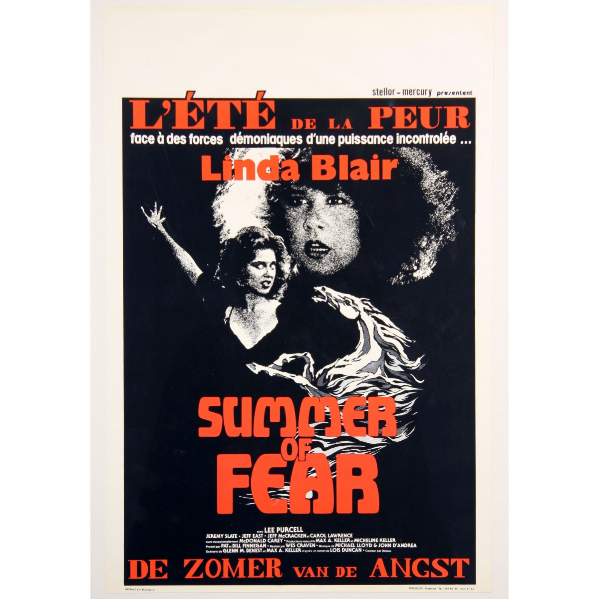 Movie poster summer-of-fear-bel