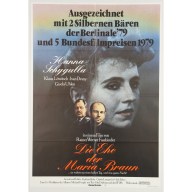 Movie poster the-marriage-of-maria-braun-ger